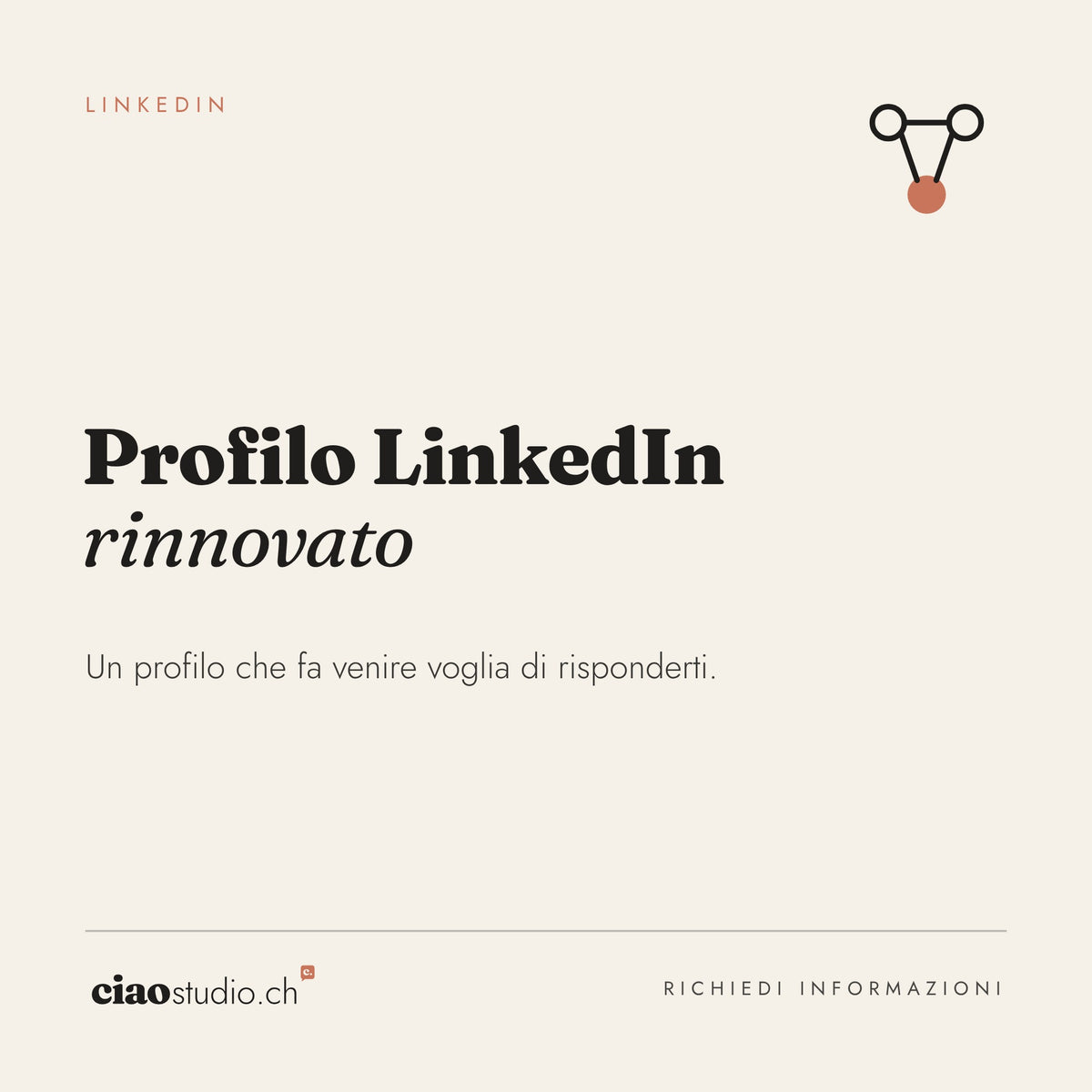 Profilo LinkedIn rinnovato