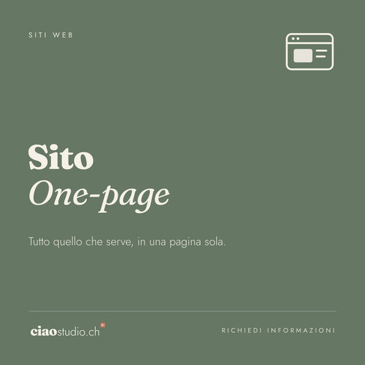 Sito One-page