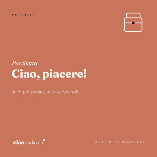 Pacchetto Ciao, piacere!